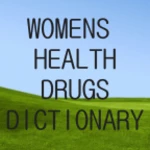 womens health drugs dictionary android application logo